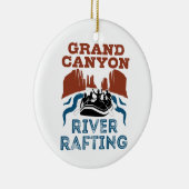 Grand Canyon, Rafting Colorado Keramisch Ornament (Rechts)