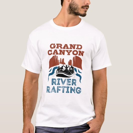 Grand Canyon, Rafting Colorado T-shirt (Voorkant)