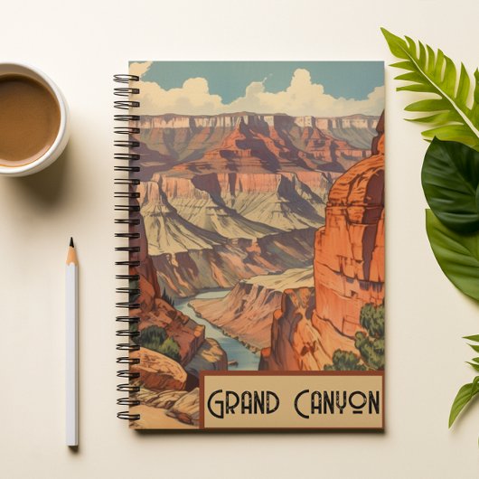 Grand Canyon Retro Design de voyage