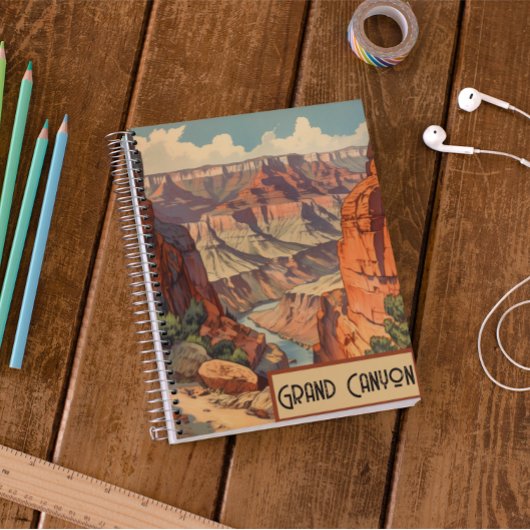 Grand Canyon Retro Design de voyage