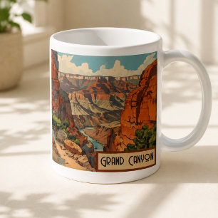 Grand Canyon Retro Keukenaccessoires Koffiemok