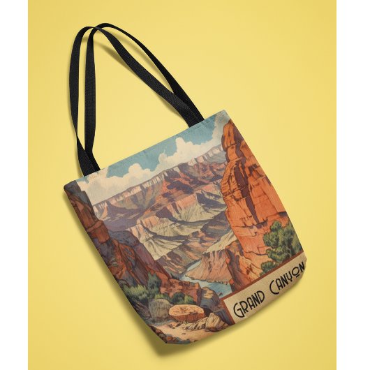 Grand Canyon Retro Travel Design Draagtas