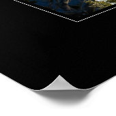 Grand Canyon River 2989 Poster noir (Coin)