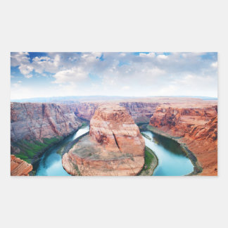 Grand Canyon River Bend Rechthoekige Sticker