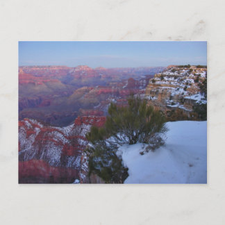 Grand Canyon Snow Postcard Briefkaart