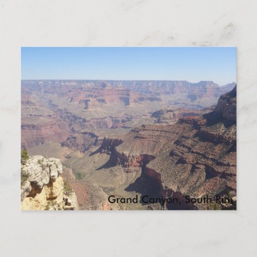 Grand Canyon, South Rim Arizona Carte postale (Devant)