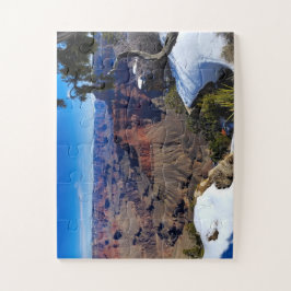 Grand Canyon South Rim met Snow Puzzle Legpuzzel