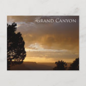 Grand Canyon Sunset, AZ - briefkaart (Voorkant)