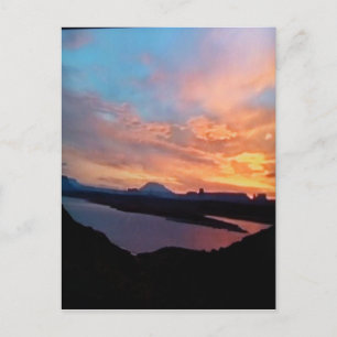 Grand-Canyon-sunset Briefkaart