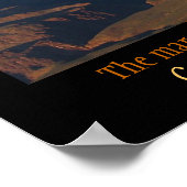 Grand Canyon Sunset Poster (Hoek)