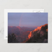 Grand Canyon Sunset Rainbow Briefkaart (Voorkant / Achterkant)