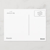 Grand Canyon uitzicht Briefkaart (Achterkant)