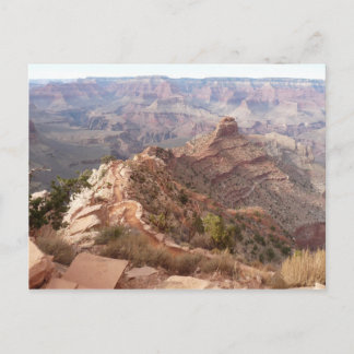 Grand Canyon-uitzicht uit Zuid-Kaibab Trail Briefkaart