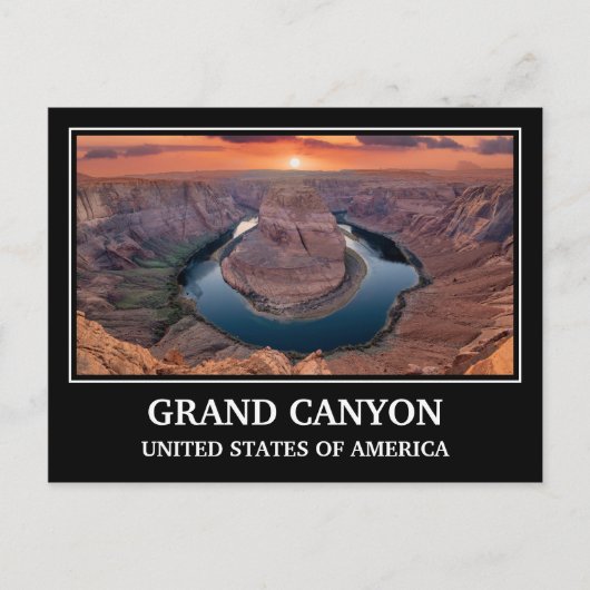 Grand Canyon USA Briefkaart (Voorkant)