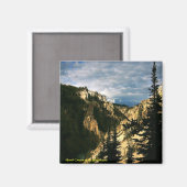 Grand Canyon van de geelsteen Magneet (Voorkant / Achterkant)