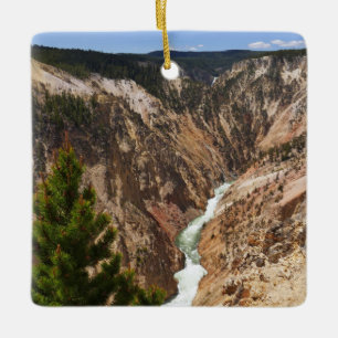 Grand Canyon van de Yellowstone Keramisch Ornament