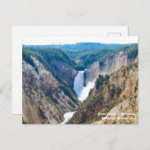 Grand Canyon van geelsteen Briefkaart (Voorkant / Achterkant)