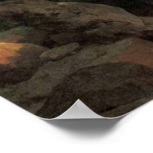 Grand Canyon van Thomas Moran, landschap Poster (Hoek)