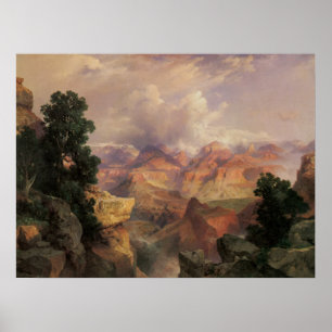 Grand Canyon van Thomas Moran, landschap Poster