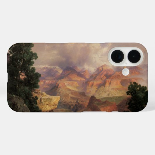 Grand Canyon van Thomas Moran, Landschap uit het v Case-Mate iPhone Case (Achterkant (horizontaal))