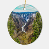 Grand Canyon van Yellowstone Keramisch Ornament (Links)