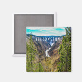 Grand Canyon van Yellowstone Magneet (Voorkant / Achterkant)
