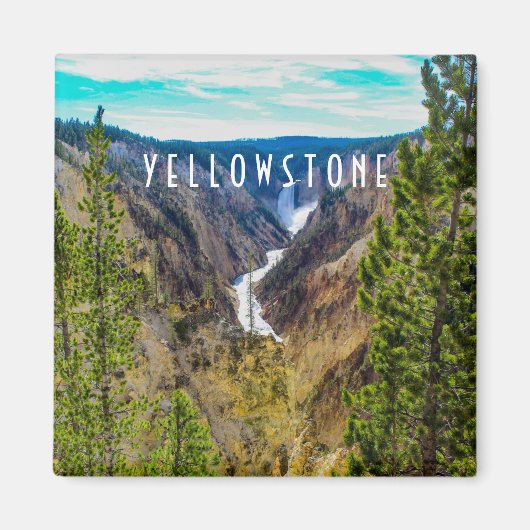 Grand Canyon van Yellowstone Magneet (Voorkant)