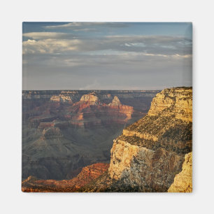 Grand Canyon vanaf de zuidelijke rand bij zonsonde Magneet
