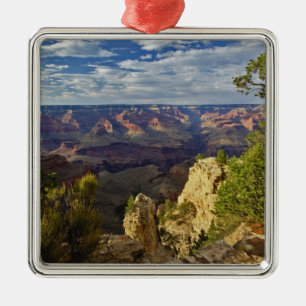 Grand Canyon vanaf de zuidelijke rand bij zonsonde Metalen Ornament