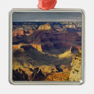 Grand Canyon vanaf de zuidelijke rand bij zonsonde Metalen Ornament