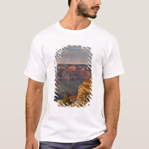 Grand Canyon vanaf de zuidelijke rand bij zonsonde T-shirt