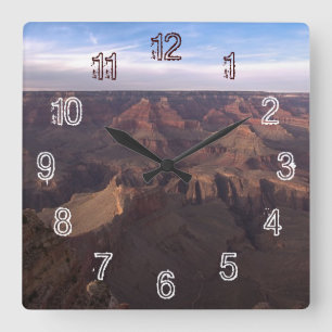 Grand Canyon Vierkante Klok