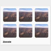 Grand Canyon Vierkante Sticker (Vel)