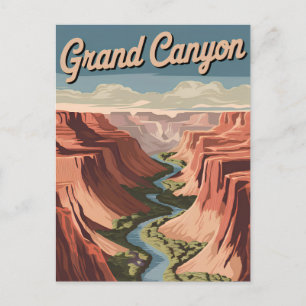 Grand Canyon vintage Briefkaart