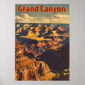 Grand Canyon Vintage Revel Poster (Voorkant)