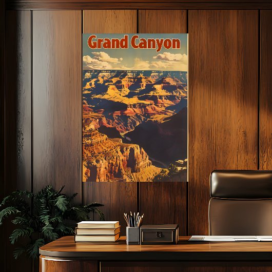 Grand Canyon Vintage Revel Poster