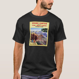 Grand Canyon ~ Vintage Travel Poster T-shirt