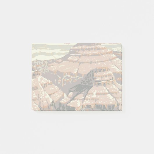 Grand Canyon Westerne grafische kunst Amerikaans Post-it® Notes (Voorkant)
