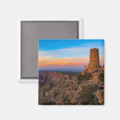 Grand Canyon-woestijntoren Magneet (Voorkant / Achterkant)
