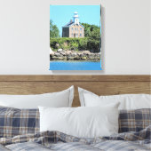 Grand Captain Island Lighthouse CT toile enveloppé (Insitu(Chambre))