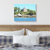 Grand Captain Island Lighthouse CT toile enveloppé (Insitu(Chambre))