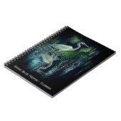 Grand Carnet de Héron Bleu (Côté gauche)