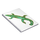 grand carnet de lézard vert (Côté Droit)