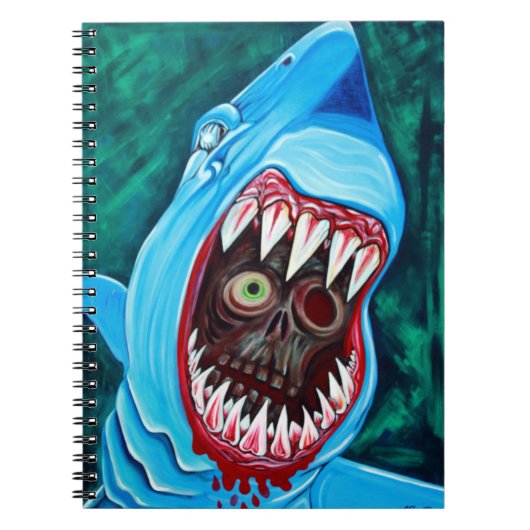 Grand carnet de requin blanc (Devant)