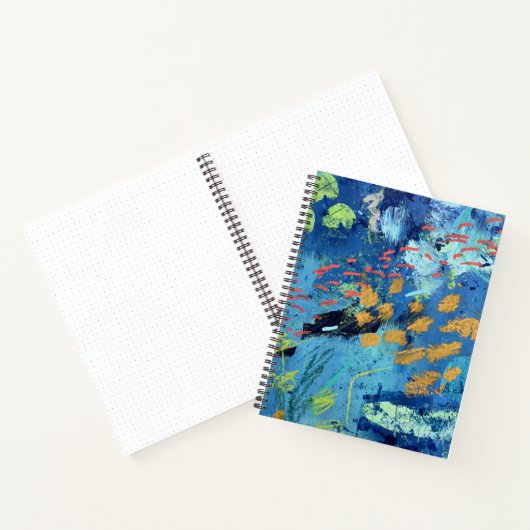 Grand Carnet Spiral dans la conception Blackfish (Intérieur)
