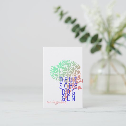 Grand Carte de visite Dane (Debout devant)