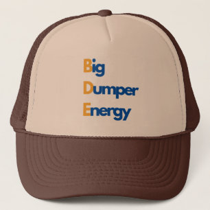 Grand casquette de baseball de l'énergie à la bais