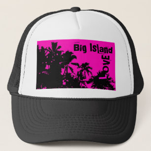 Grand casquette de paume d'amour d'île