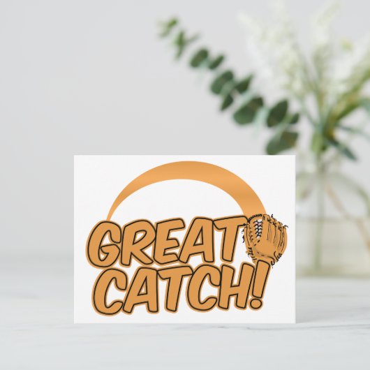 GRAND CATCH! carte postale (Debout devant)