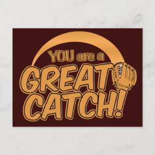 GRAND CATCH! carte postale personnalisée